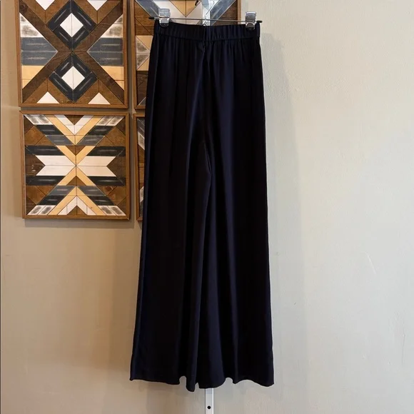 Vintage Donna Karan New York High-Waist Wide Leg Flowy Pants size 6 - Picture 4 of 14